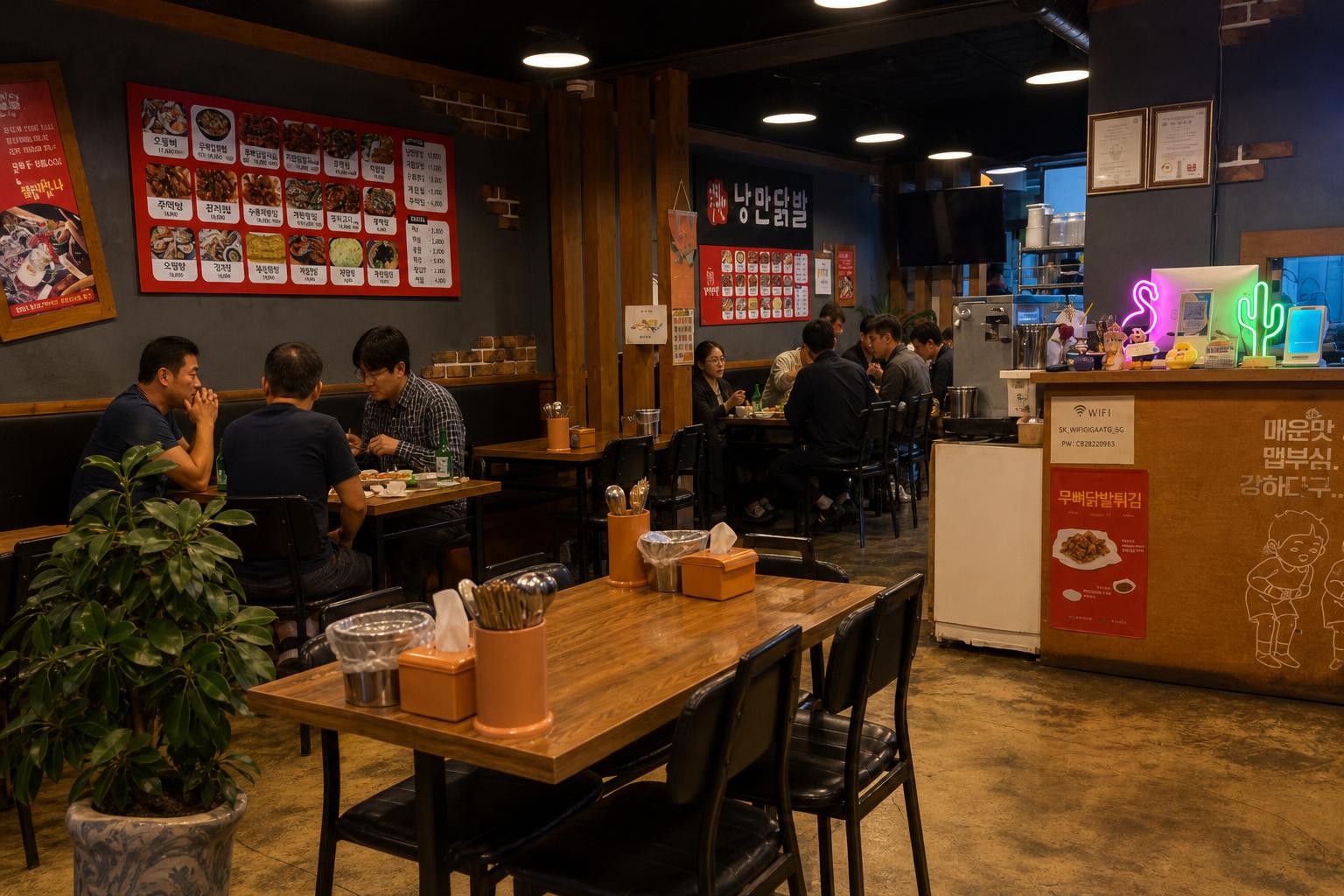 시화맛집을 찾는다면, 대박 낭만닭발