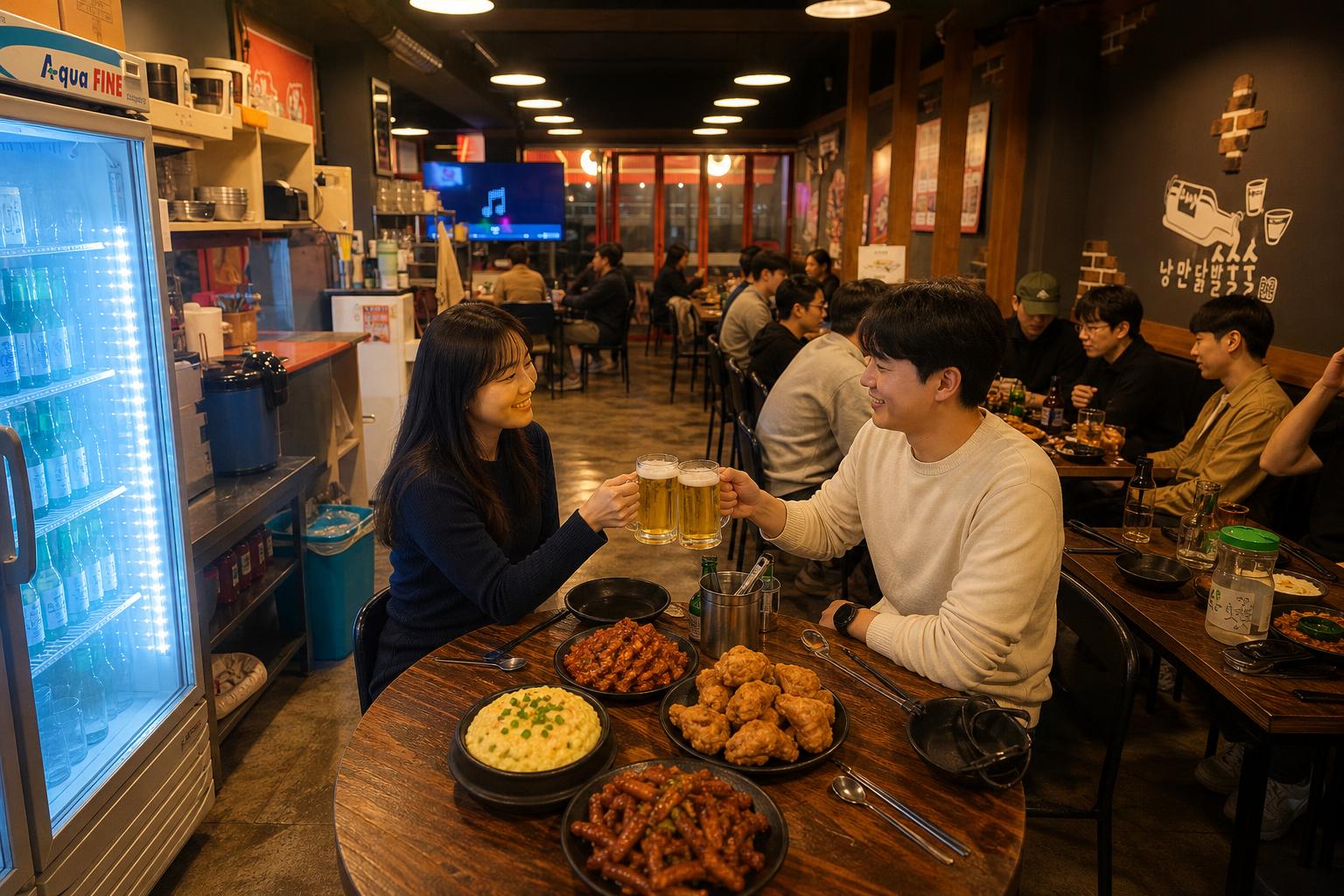 정왕동 호프집