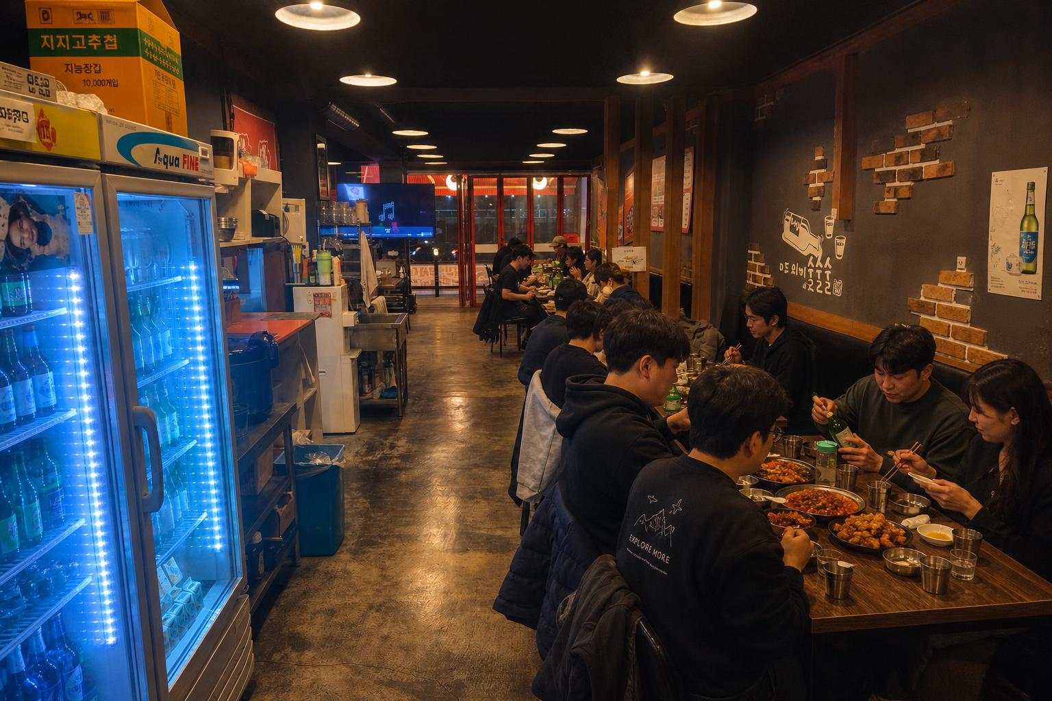 배곧 술집을 찾는다면, 대박 낭만닭발