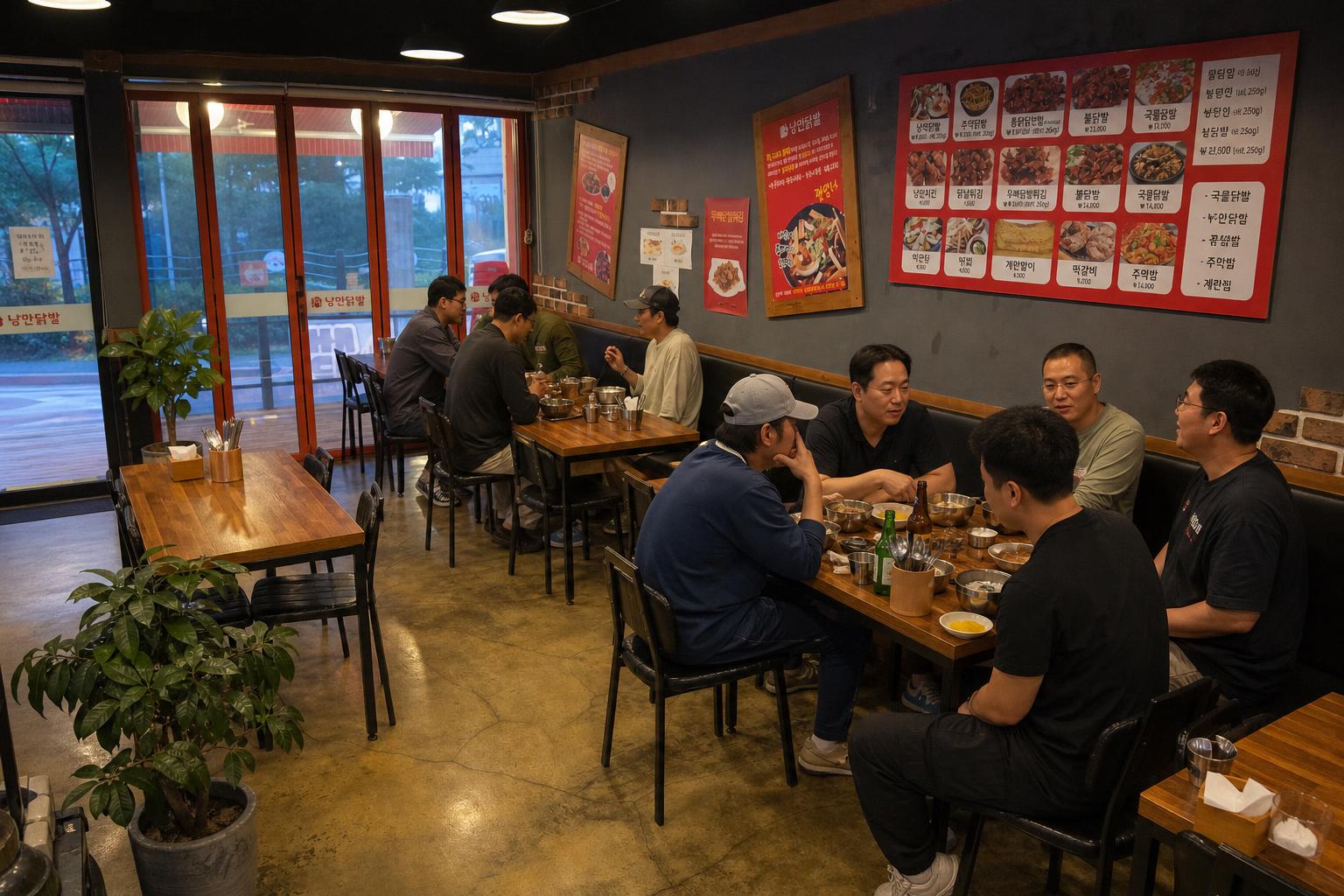 정왕동고기집을 찾는다면, 대박 낭만닭발