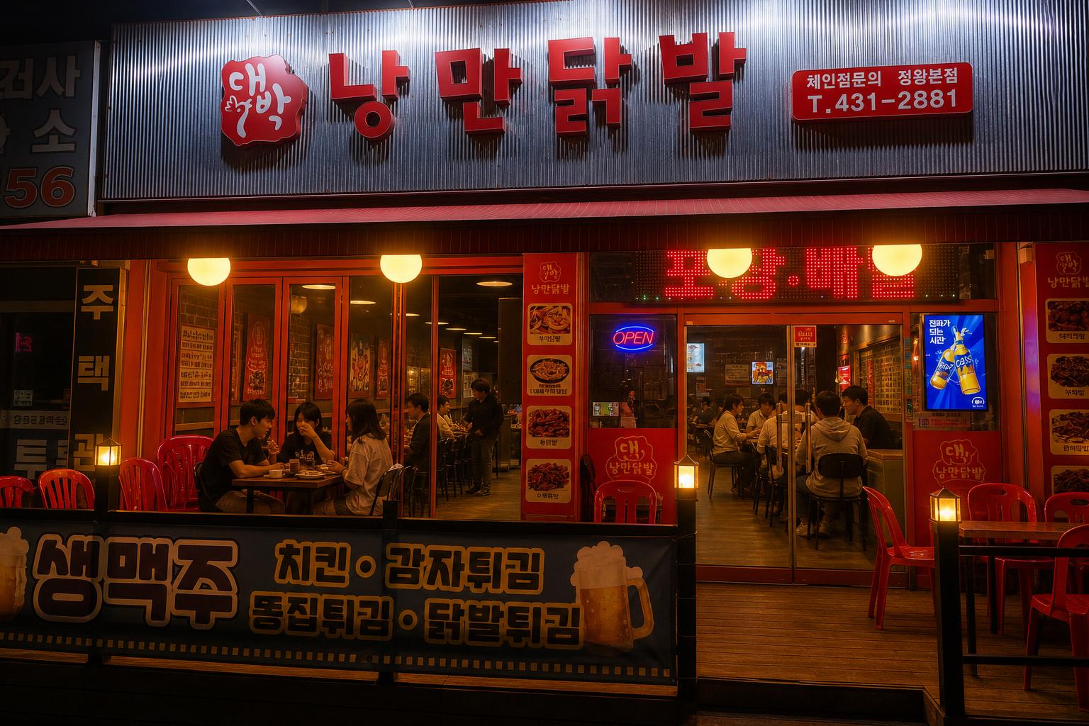 시흥배곧맛집을 찾는다면, 대박 낭만닭발